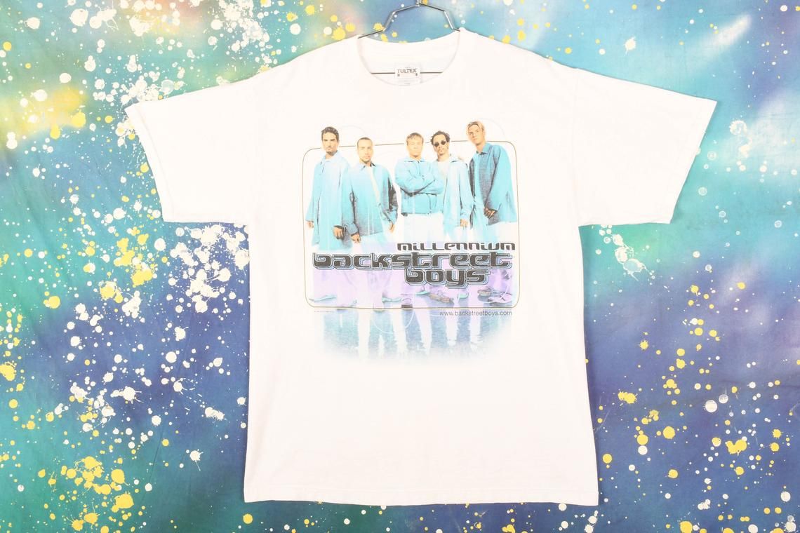 Vintage Back Street Boys Millennium Tour Shirt 1999