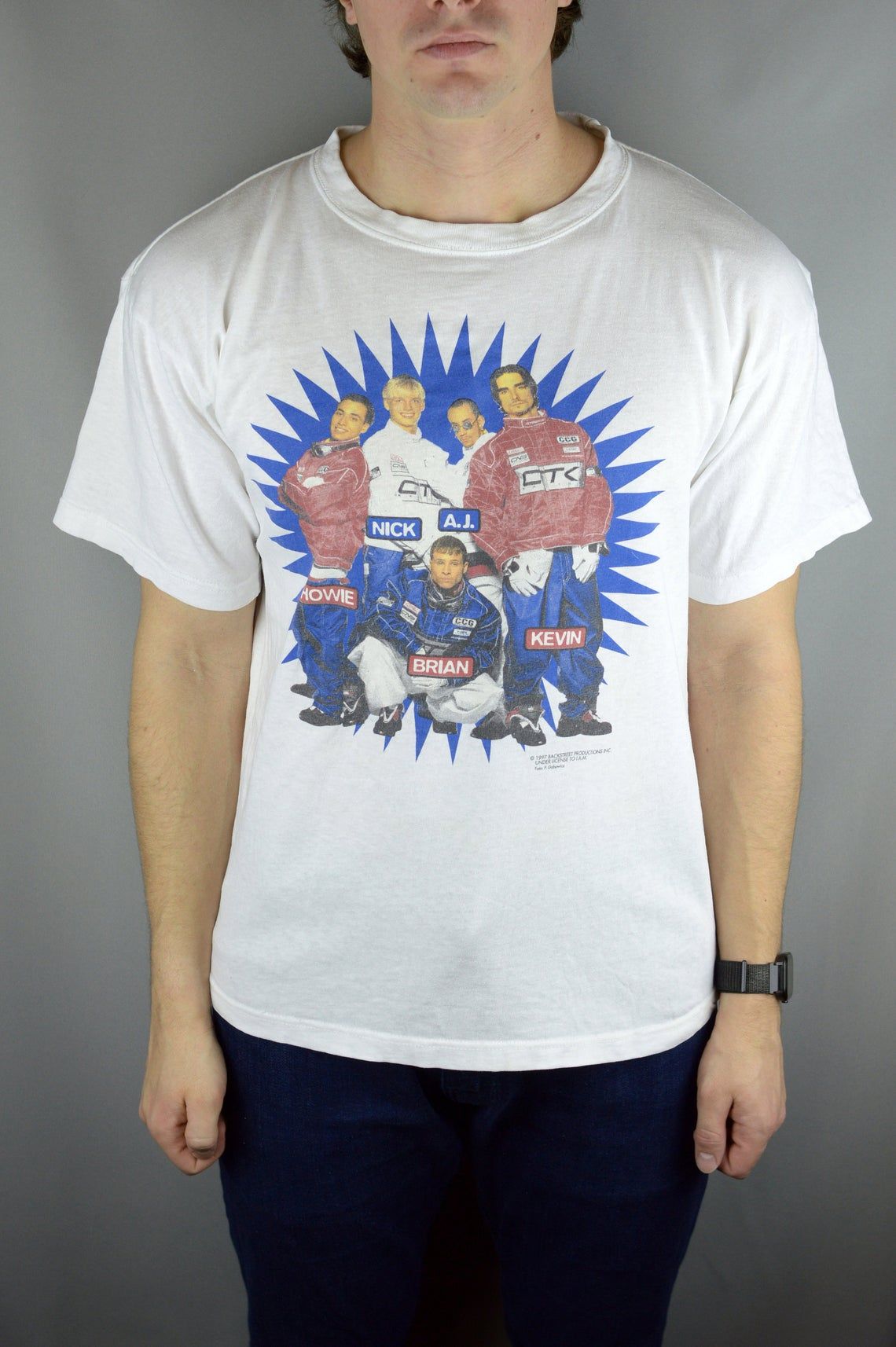 Vintage Backstreet Boys 1997 rare shirt