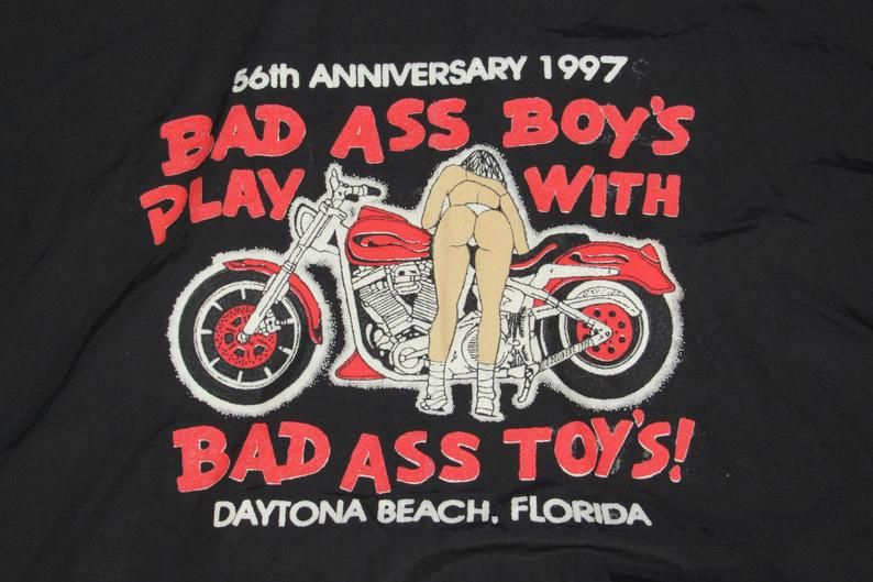 Vintage Bad Ass Boys Play With Bad Ass Toys Shirt