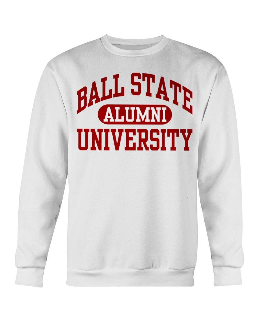 Vintage Ball State University Cardinals Alumni Sweatshirt 211111