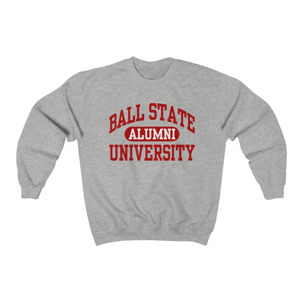 Vintage Ball State University Cardinals Alumni Sweatshirt 211118