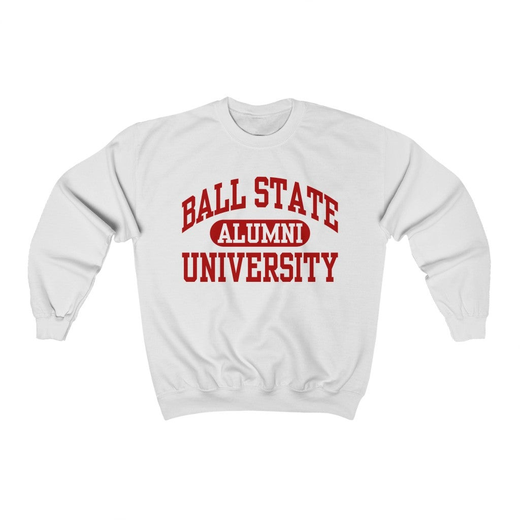 Vintage Ball State University Cardinals Alumni Sweatshirt 211214
