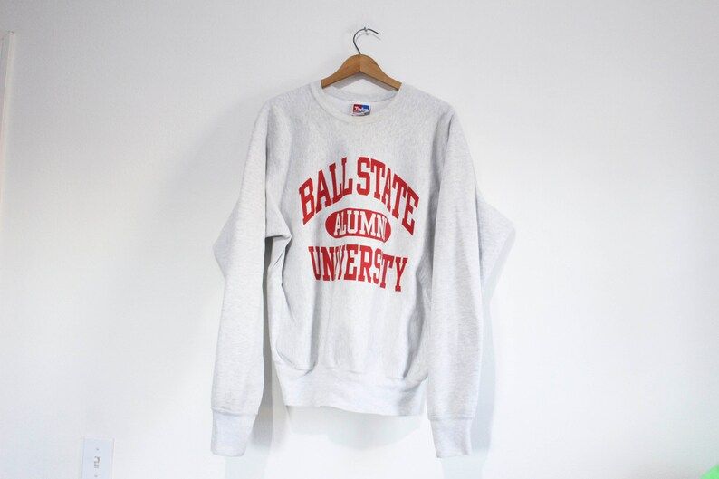 Vintage Ball State University Cardinals Alumni Sweatshirt