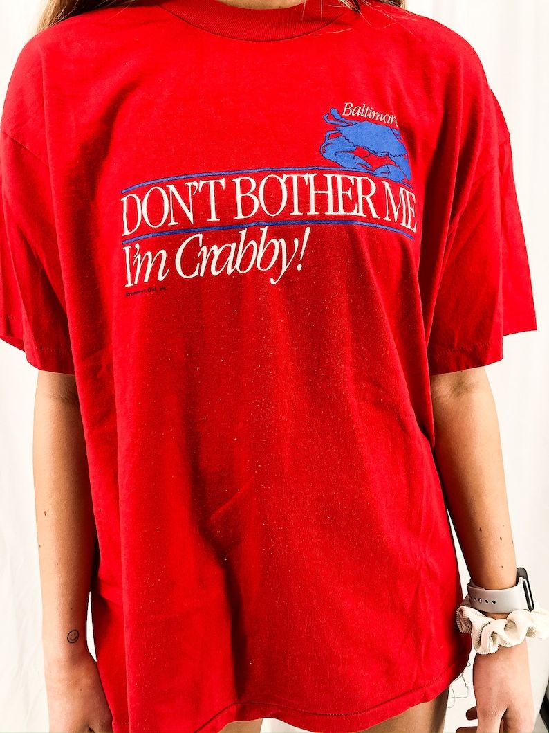 Vintage Baltimore Tee Rare Design Shirt