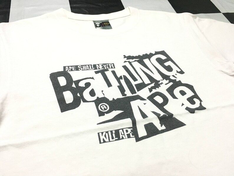 Vintage Bape T Shirt A Bathing Ape T Shirt Bathing Ape Made In Japan