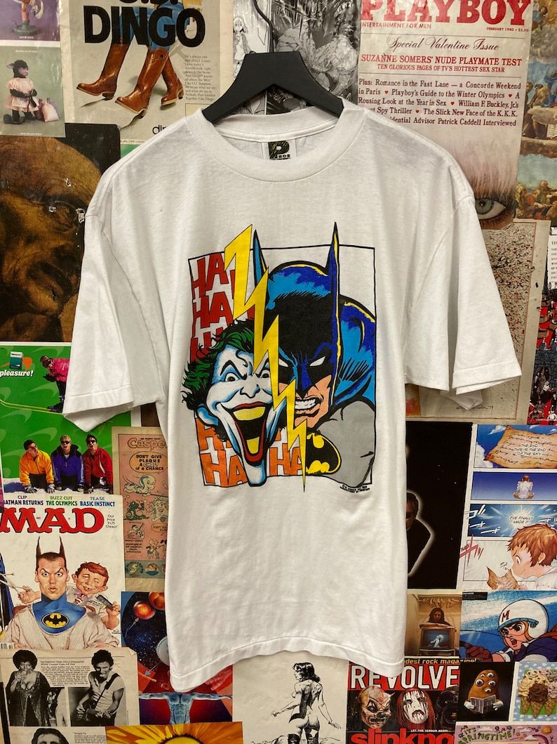 Vintage Batman And Joker Tee