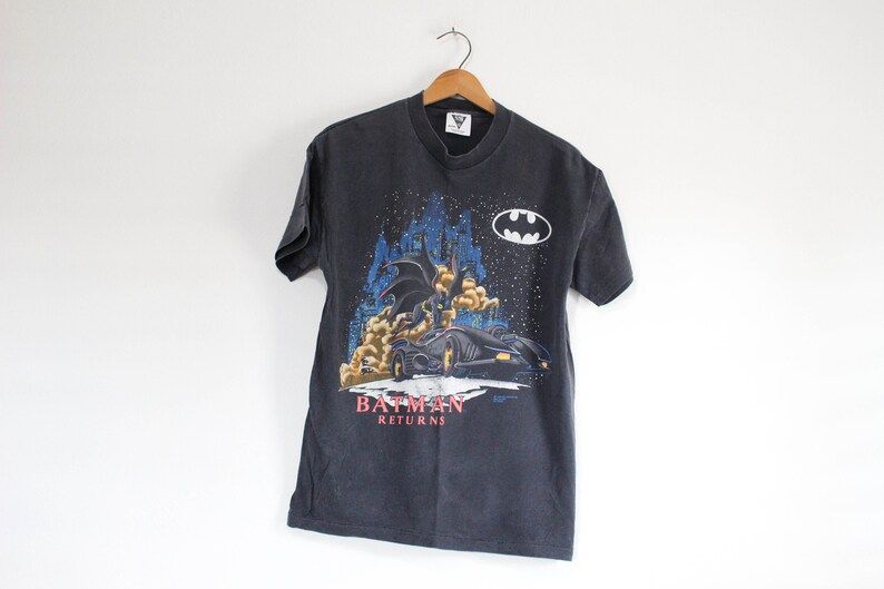 Vintage Batman Returns Dc Comics T Shirt Medium