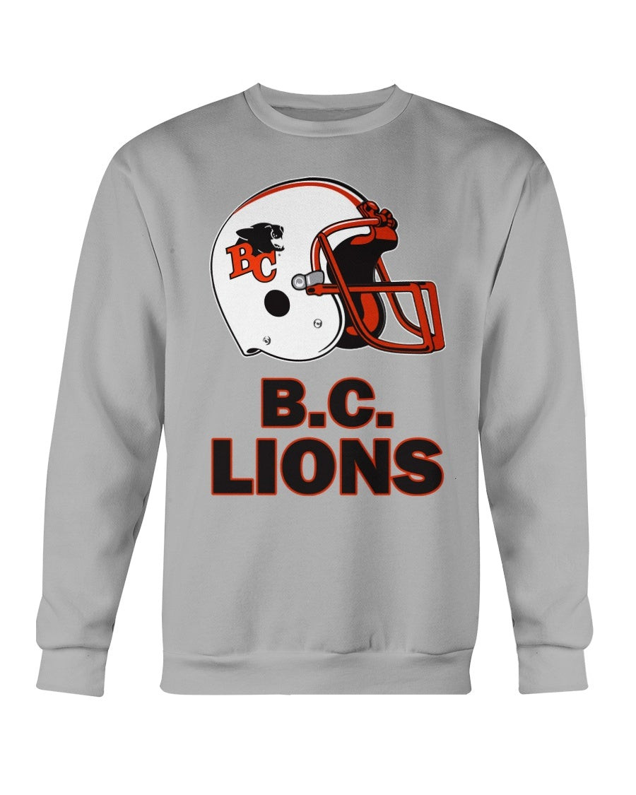 Vintage Bc Lions Cfl Sweater   Helmet Grpahic   By Champion Sweatshirt 082421