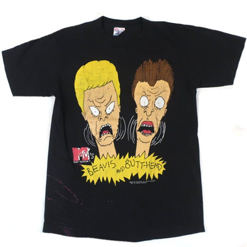 Vintage Beavis & Butt-Head Mtv 1993 Shirt