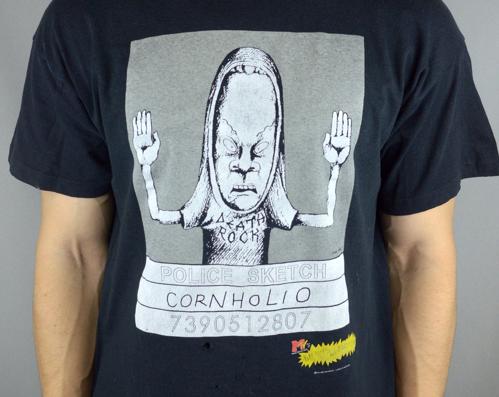 Vintage Beavis And Butthead The Great Cornholio Mtv 1997 T Shirt