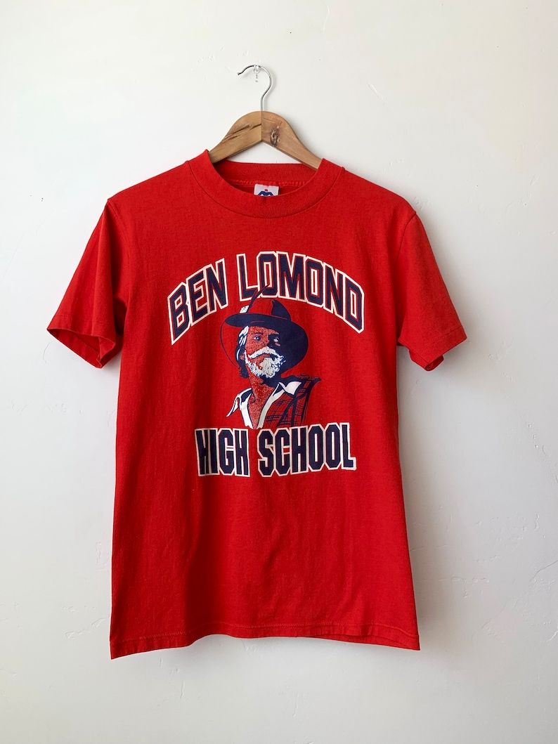 Vintage Ben Lomond High School Single Stitch T Shirt
