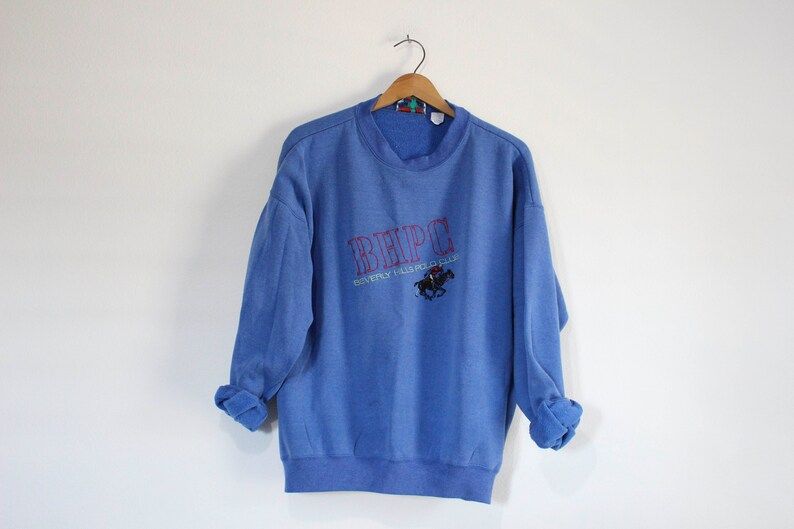 Vintage Beverly Hills Polo Club Bhpc Sweatshirt