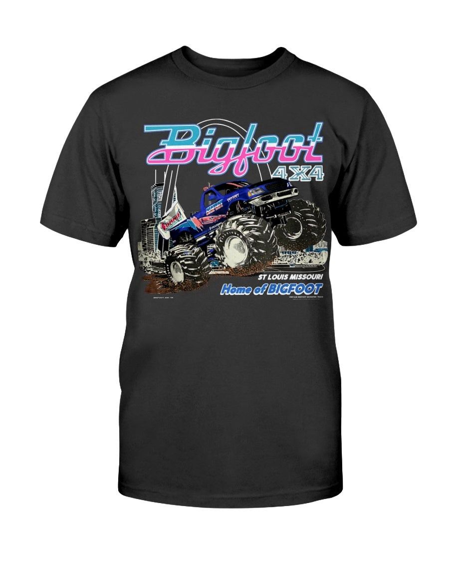Vintage Bigfoot Monster Truck T Shirt 211014