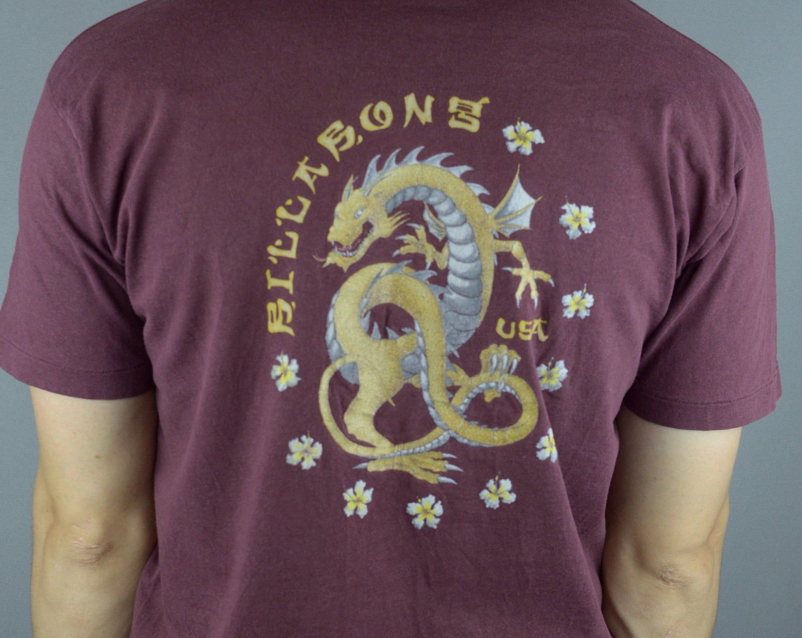 Vintage Billa Bong Dragon 90S T Shirt Made In Usasingle Stitch
