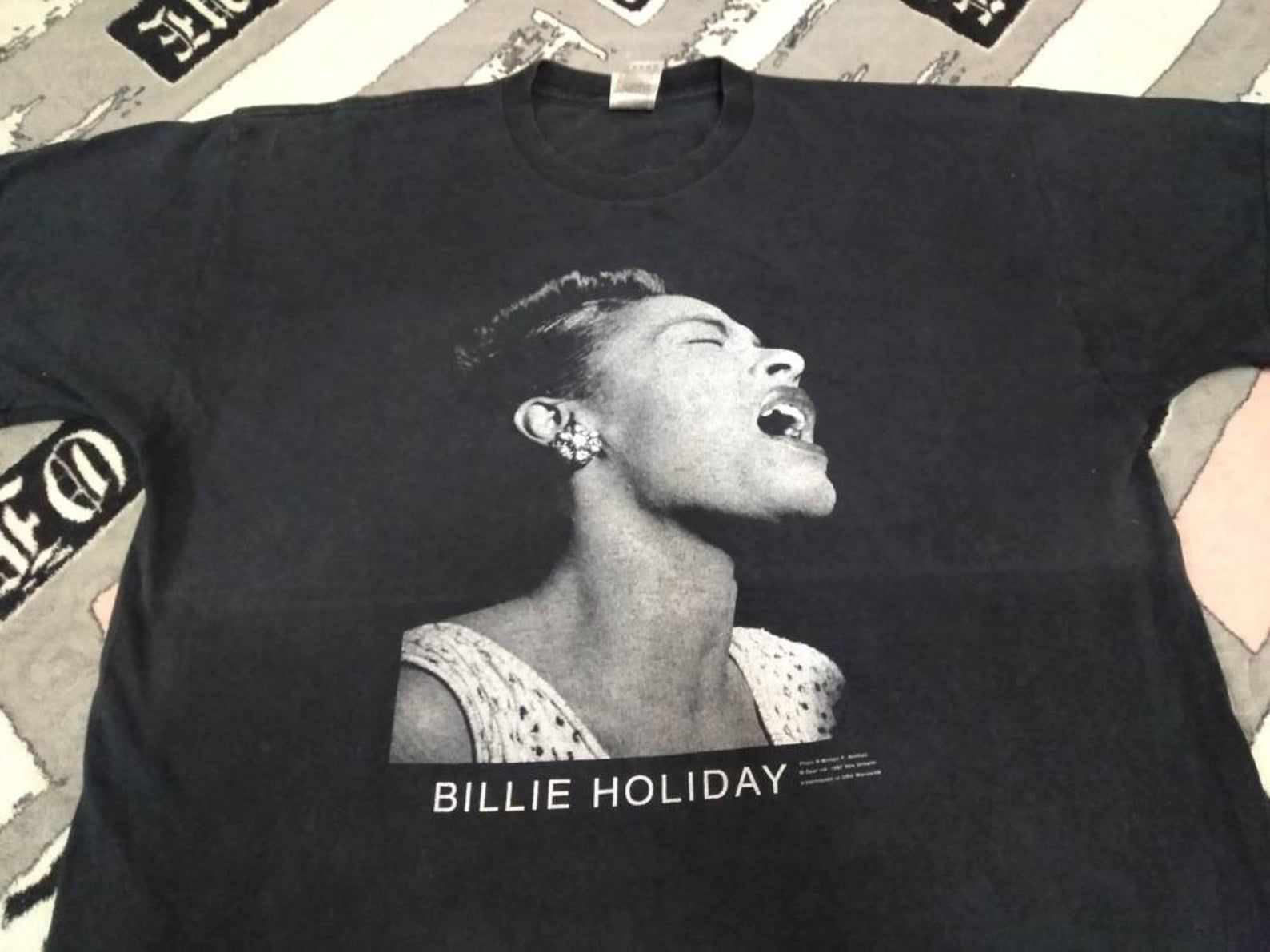 Vintage Billy Holiday T Shirt