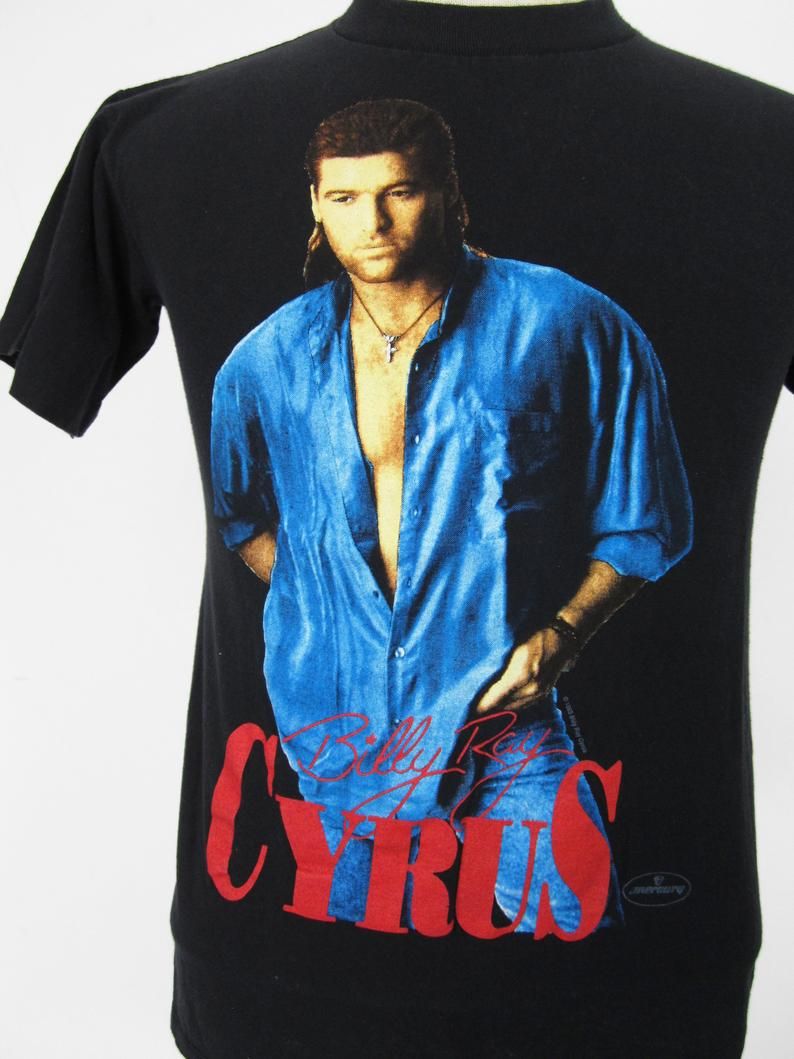 Vintage Billy Ray Cyrus 1993 Ain'T Your Dog No More Tour Shirt