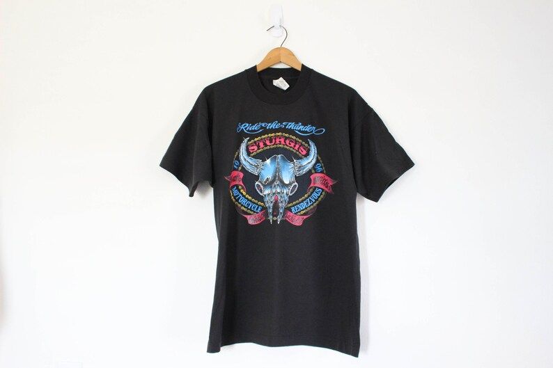 Vintage Black Hills South Dakota Sturgis Motorcycle Rally T Shirt