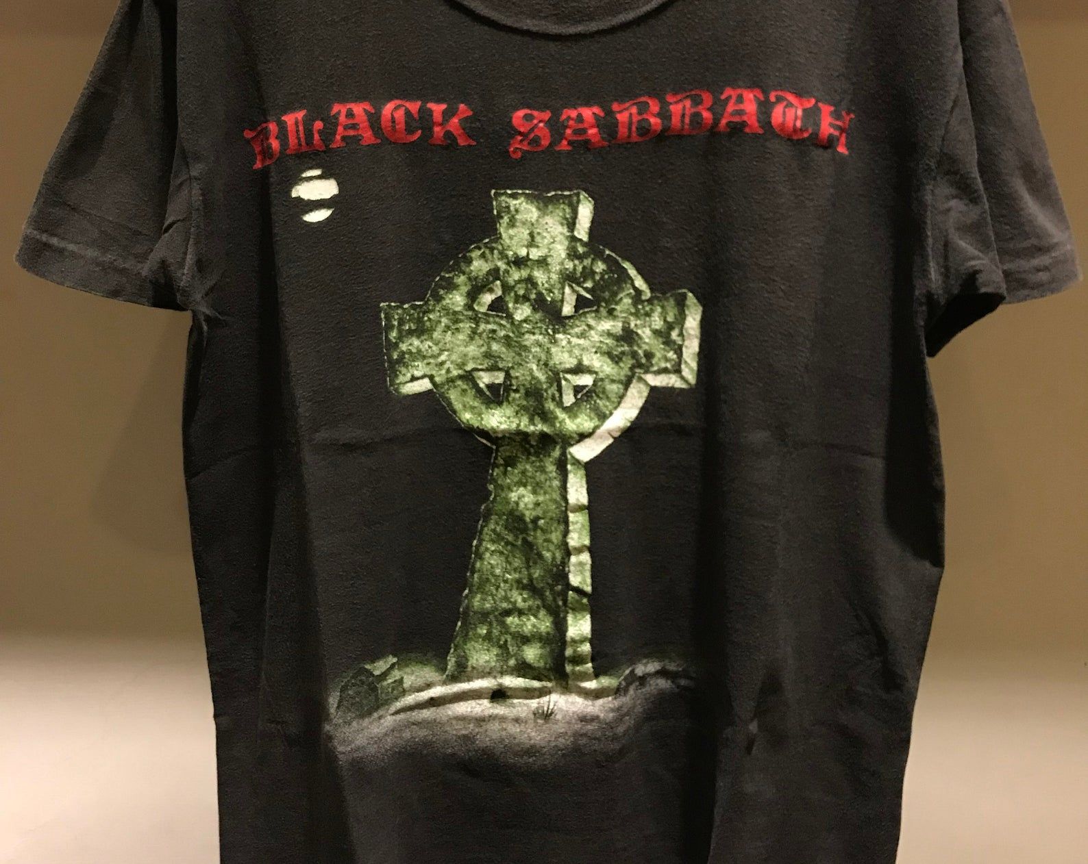 Vintage Black Sabbath Headless Cross Tour 1989 T Shirt Rare Ozzy Osbourne Dio Brockum