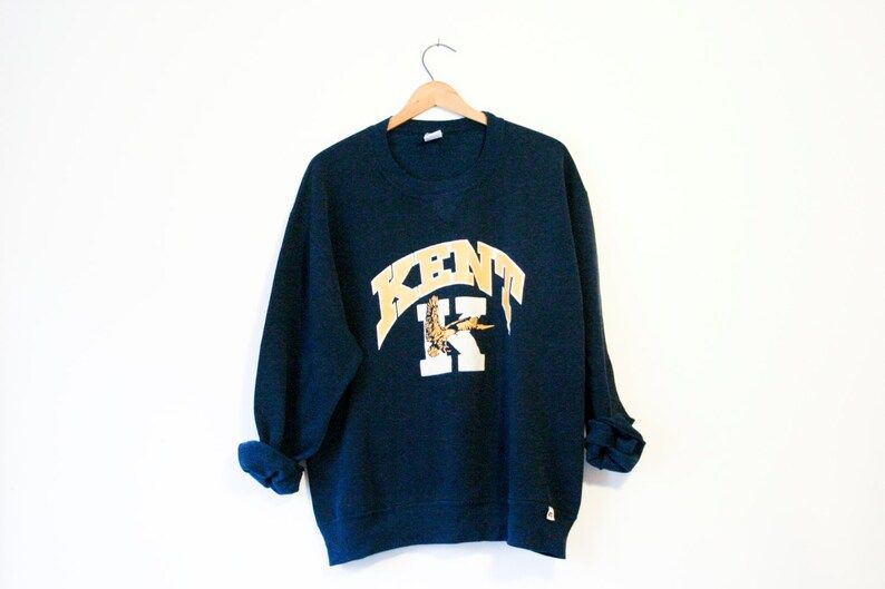 Vintage Blue Kent State Ohio Sweatshirt