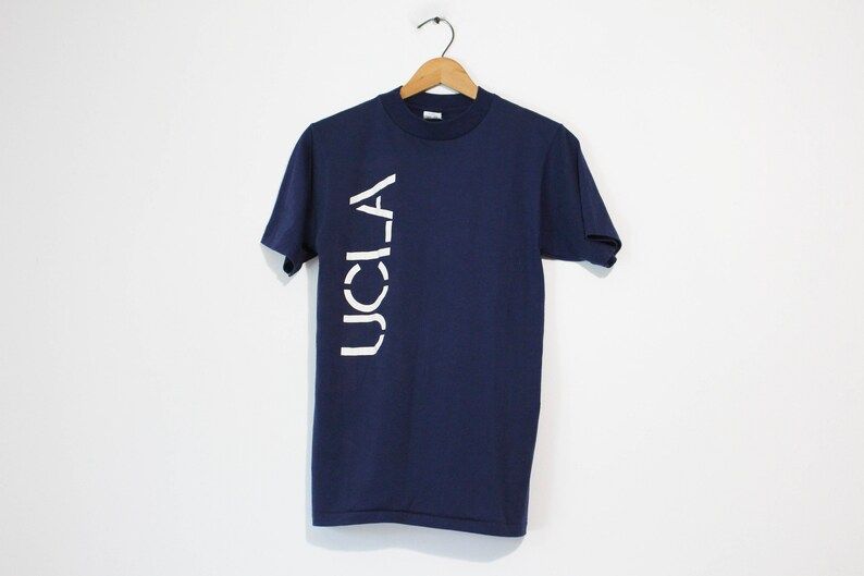 Vintage Blue University Of California Los Angeles Ucla Bruins T Shirt