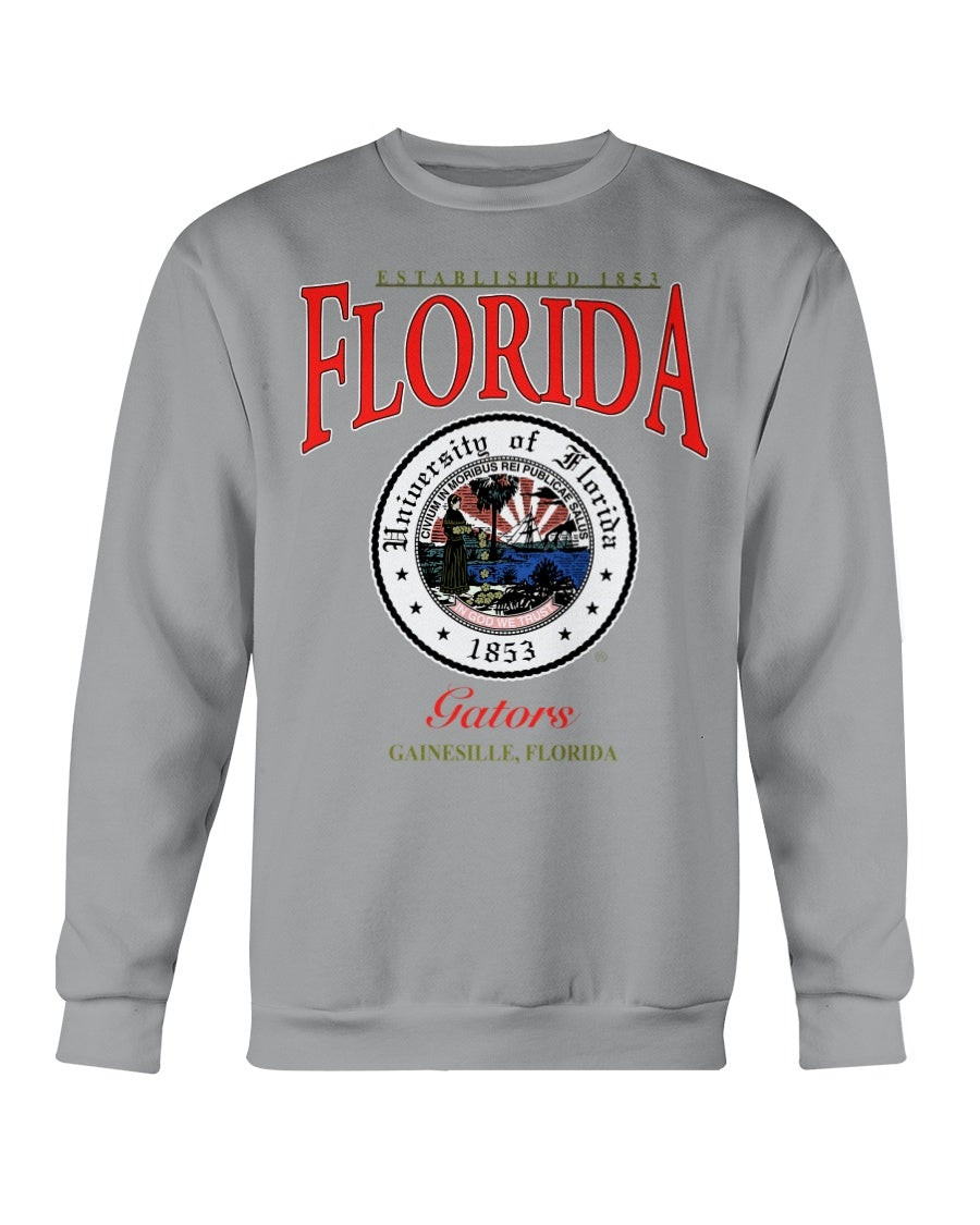 Vintage Blue University Of Florida Gators Sweatshirt 211111