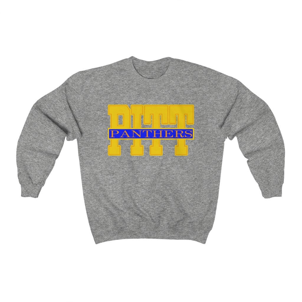 Vintage Blue University Of Pittsburgh Pitt Panthers Sweatshirt 211125