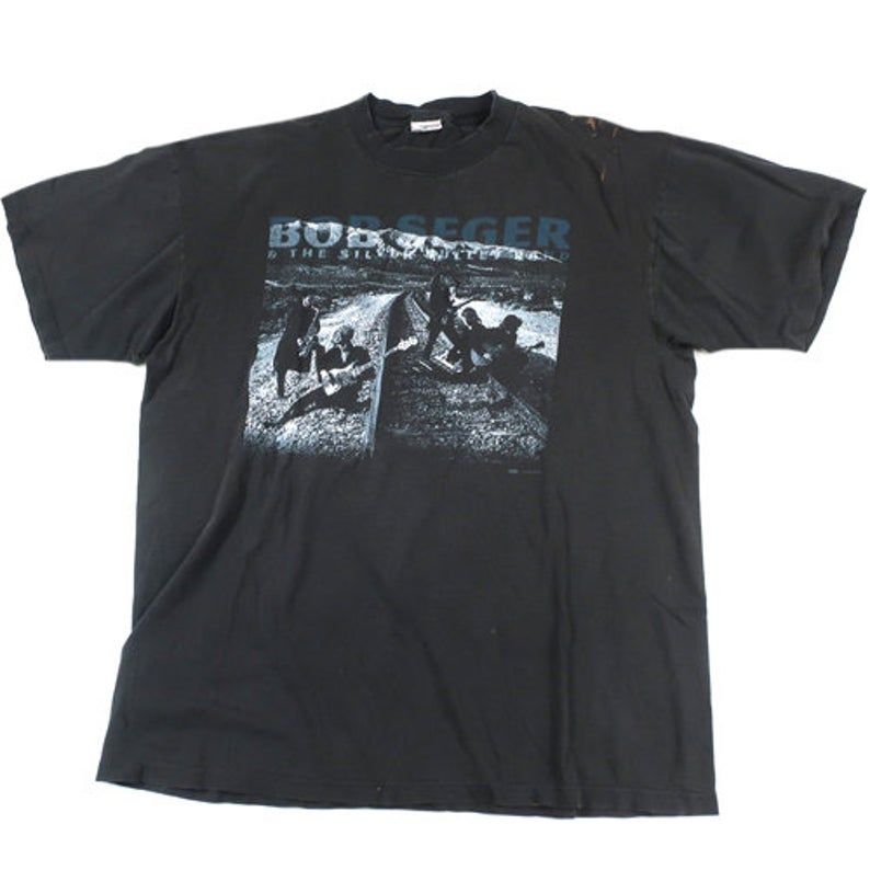 Vintage Bob Seger & The Silver Bullets Tour 1996 Rock Band Shirt
