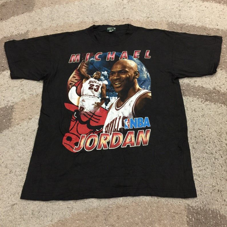 Vintage Bootleg 1990's Michael Jordan NBA shirt