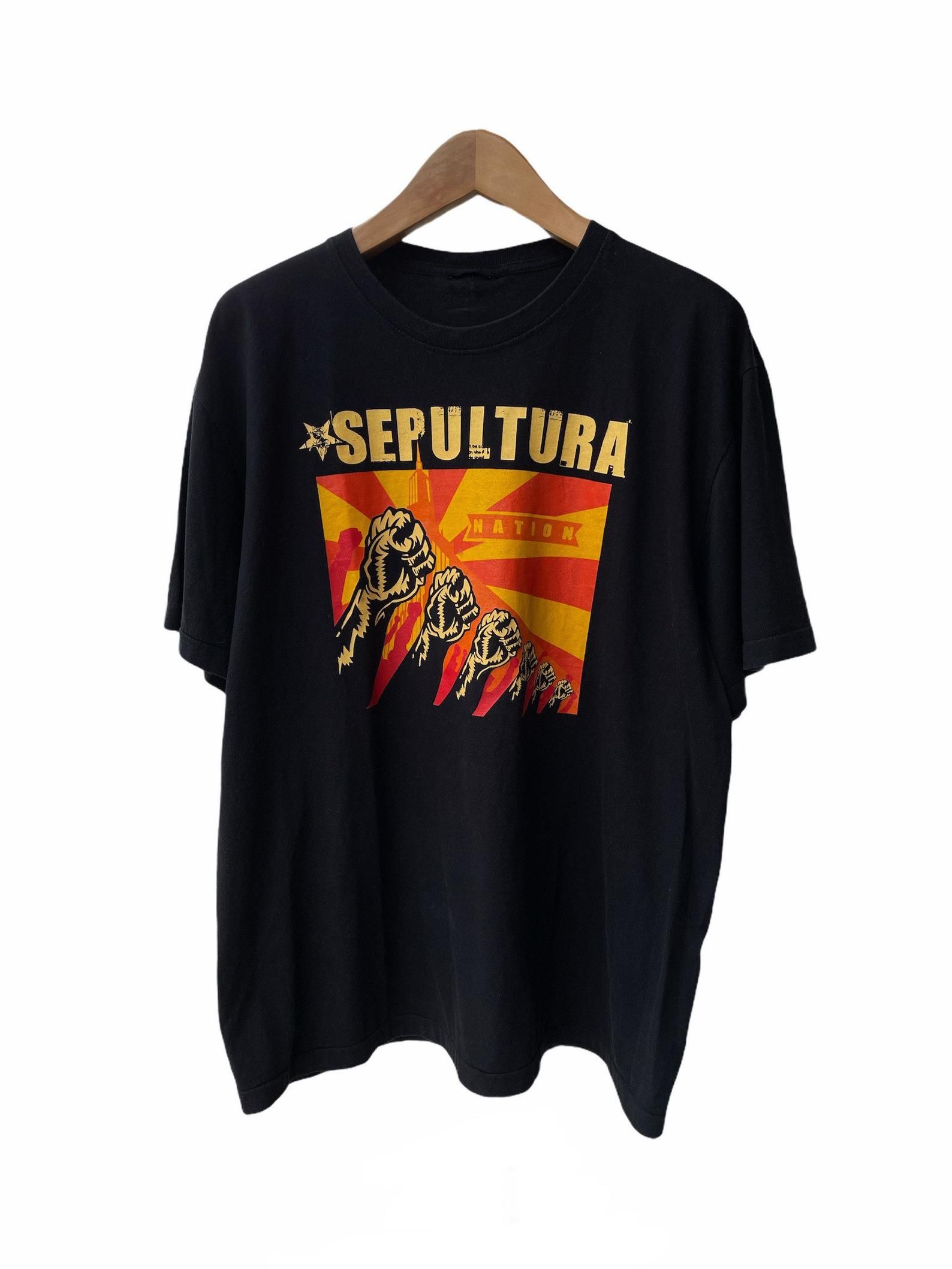 Vintage Bootleg Sepultura Band Tshirt