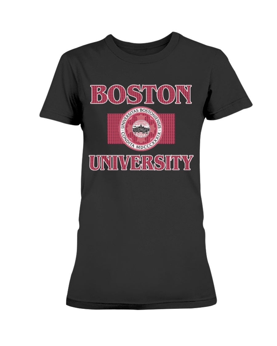 Vintage Boston University Terriers 1990S Ladies T Shirt 211105