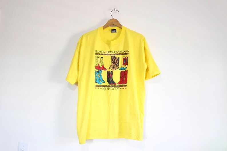 Vintage Branson Missouri Boot T Shirt