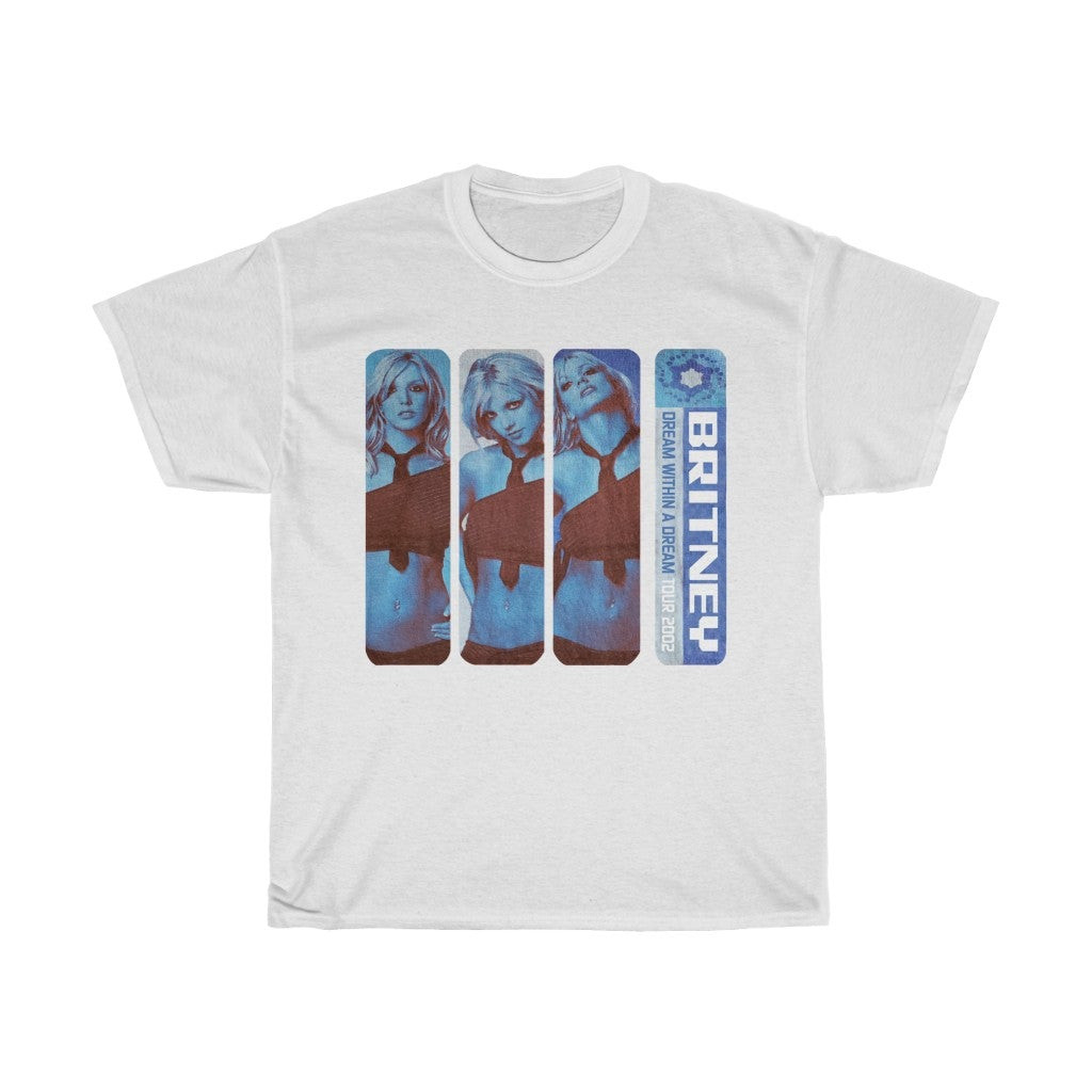 Vintage Britney Dream Within A Dream Tour 2002 Unisex Heavy Cotton Tee 211023