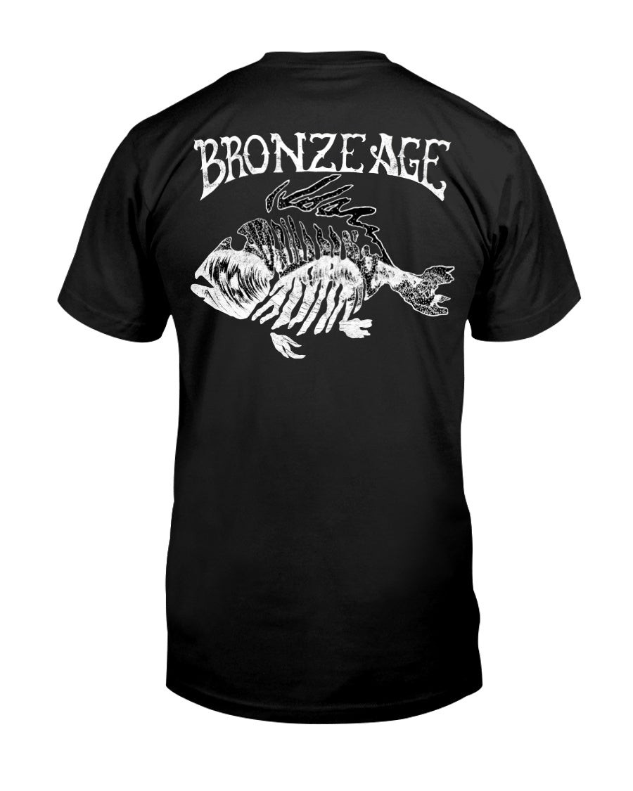 Vintage Bronze Age Skate Tshirt Medium 90S Bronze Age Fish Bones Thrasher Skateboarding T Shirt 211129