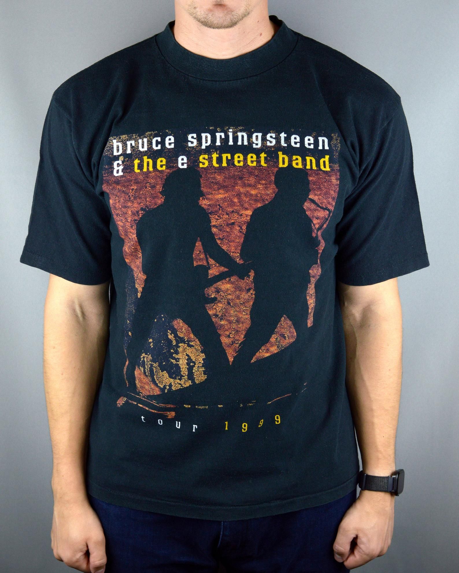 Vintage Bruce Springsteen And The E Street Band Tour 1999 T Shirt