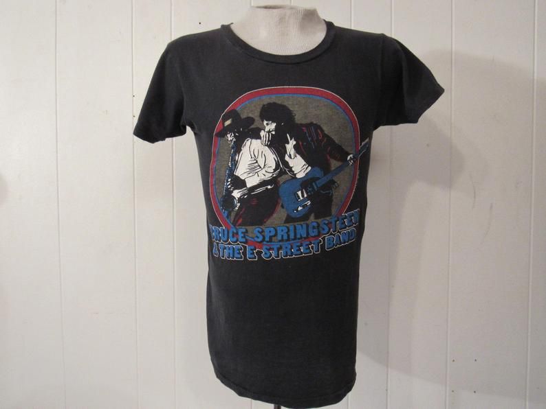 Vintage Bruce Springsteen Concert Springsteen Clothing Shirt