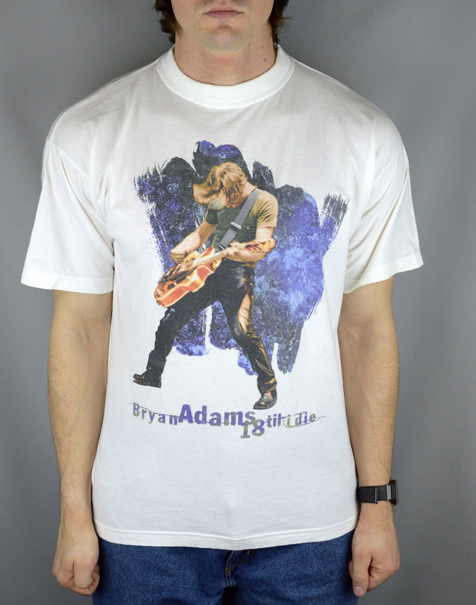 Vintage Bryan Adams 18 Till I Die 90S T Shirt