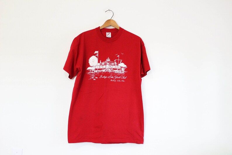 Vintage Buckeye Lake Ohio Yacht Club T Shirt