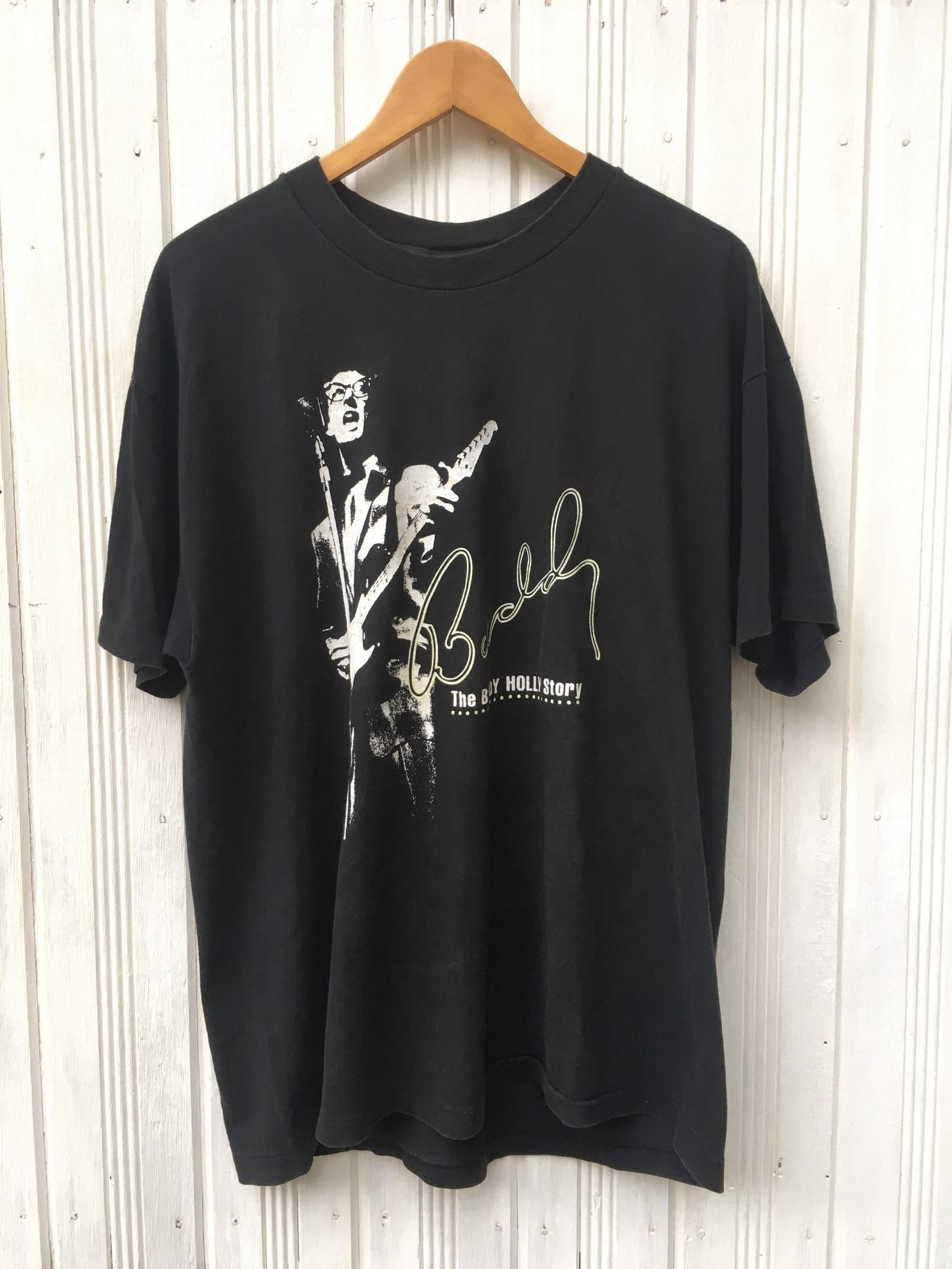 Vintage Buddy Holly Story Tees Shirt vintage buddy holly story tees shirt u7icz