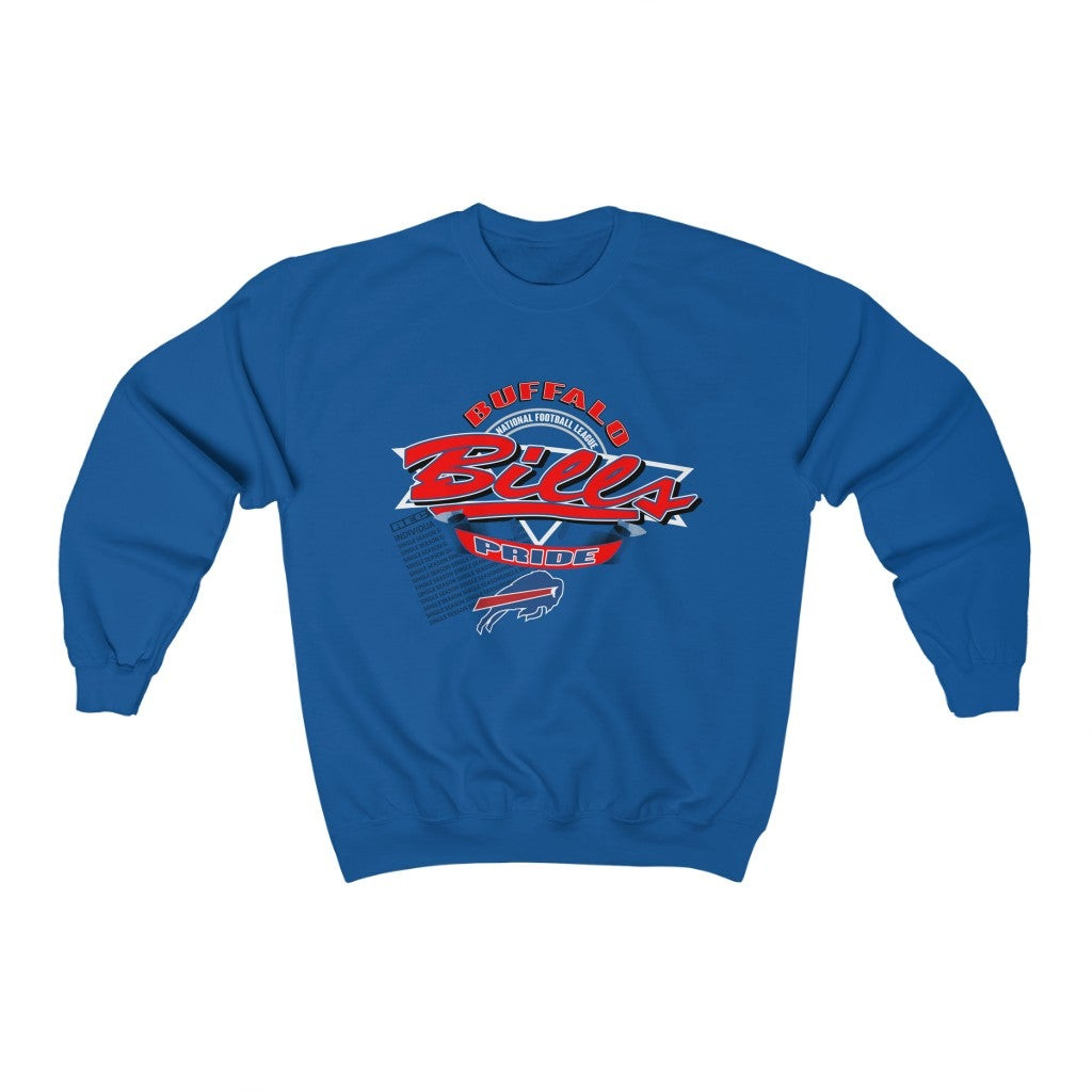 Vintage Buffalo Bills 90S Nfl Football Sweatshirt 211202