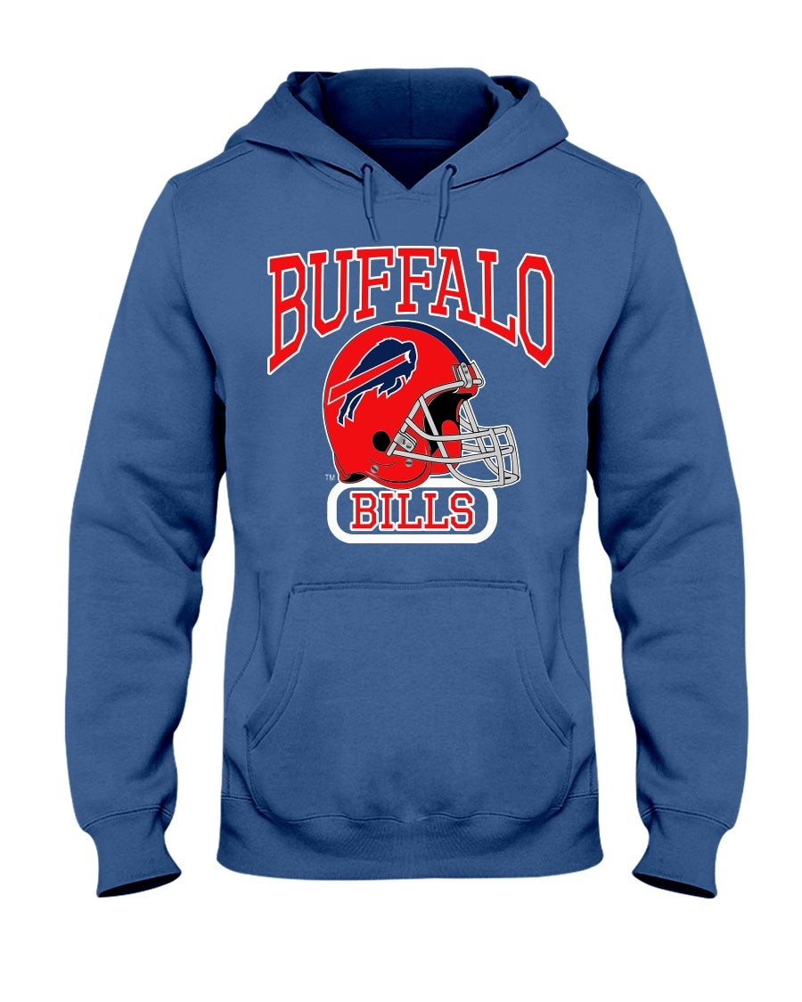 Vintage Buffalo Bills Nfl Football Blue Hoodie 211129