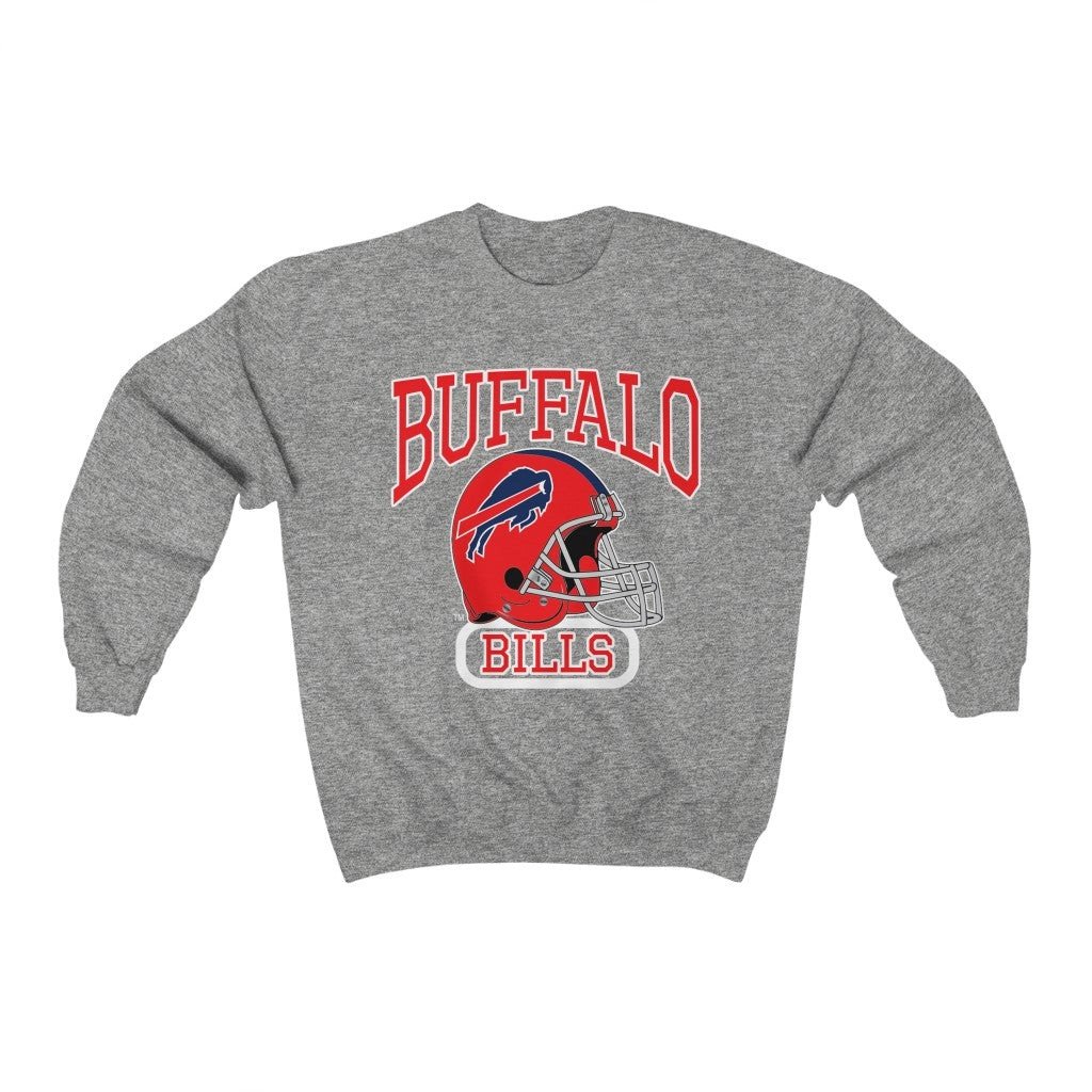 Vintage Buffalo Bills Nfl Football Blue Sweatshirt 211011