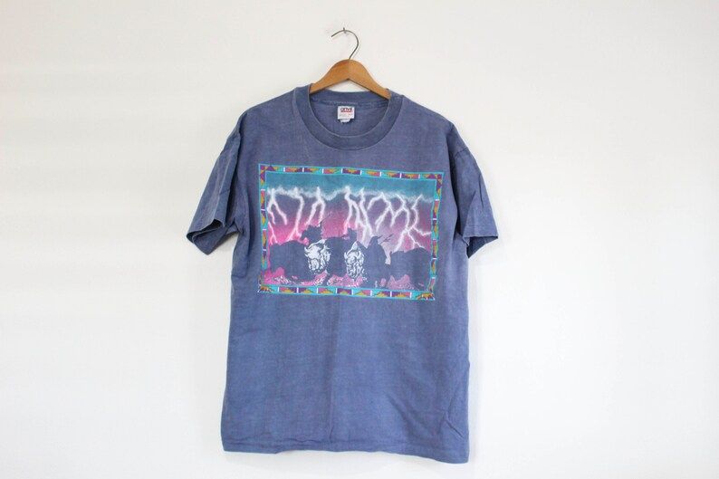 Vintage Buffalo Lightning Strike T Shirt