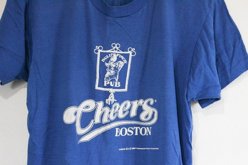 Vintage Bull And Finch Pub Cheers Boston