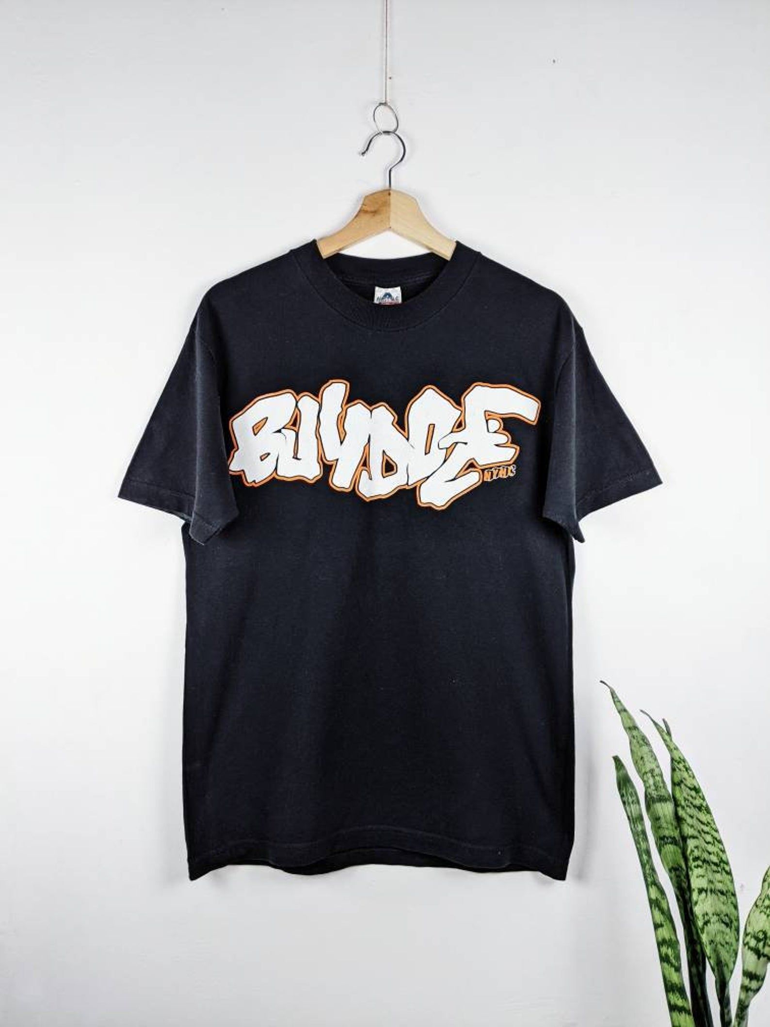 Vintage Bulldoze Merch T-Shirt Hard Core Ny Hc Double Side 90S