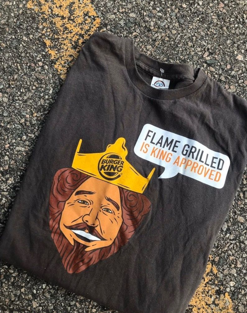 Vintage Burger King Shirt Employee Tee T Shirt Uniform Ping Fast Food Lover Novelty Collectible Cool Gifts vintage burger king shirt employee tee t shirt uniform ping fast food lover novelty collectible cool gifts opg8j