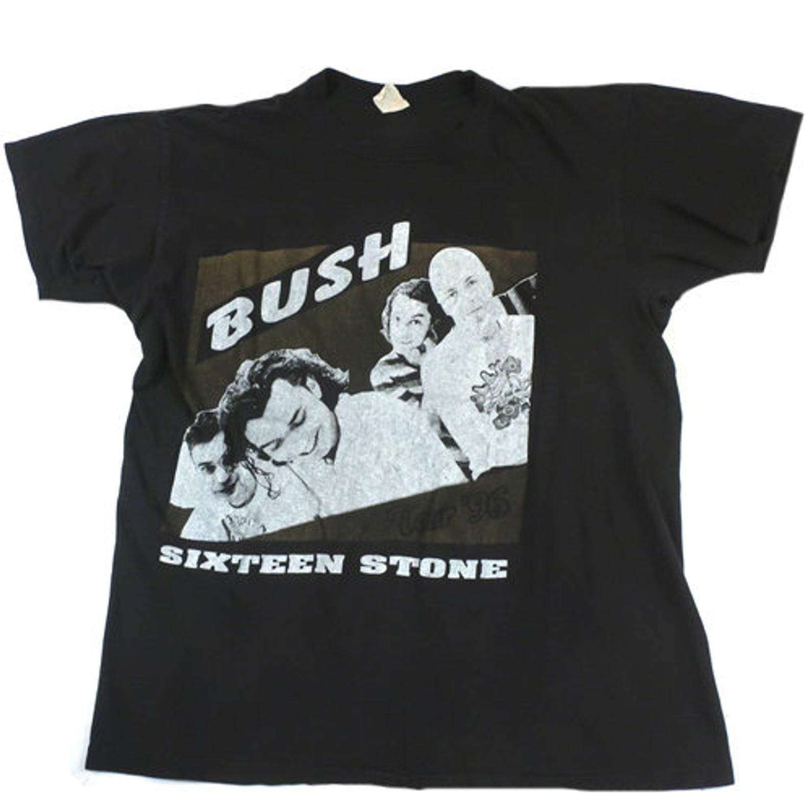 Vintage Bush Sixteen Stone 1996 T-Shirt Tour Rock Band