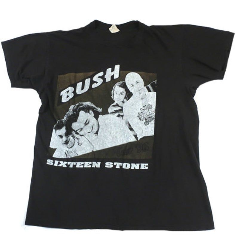 Vintage Bush Sixteen Stone 1996 Tour Rock Band Shirt