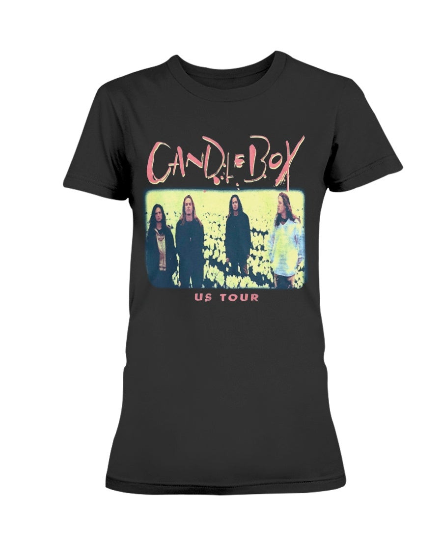 Vintage Candlebox 1994 US Tour 1990S Rock Ladies T Shirt 081721