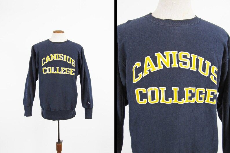 Vintage Canisius College Sweatshirt Champion Re vintage canisius college sweatshirt champion re laadf