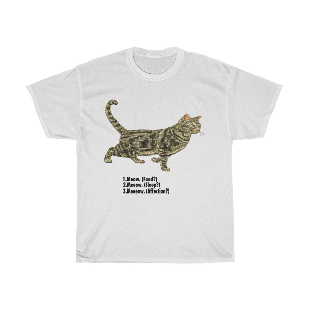 Vintage Cat T Shirt Tee Joe Boxer Made Usa X 2 Classic Animal Graphic Tee 211216